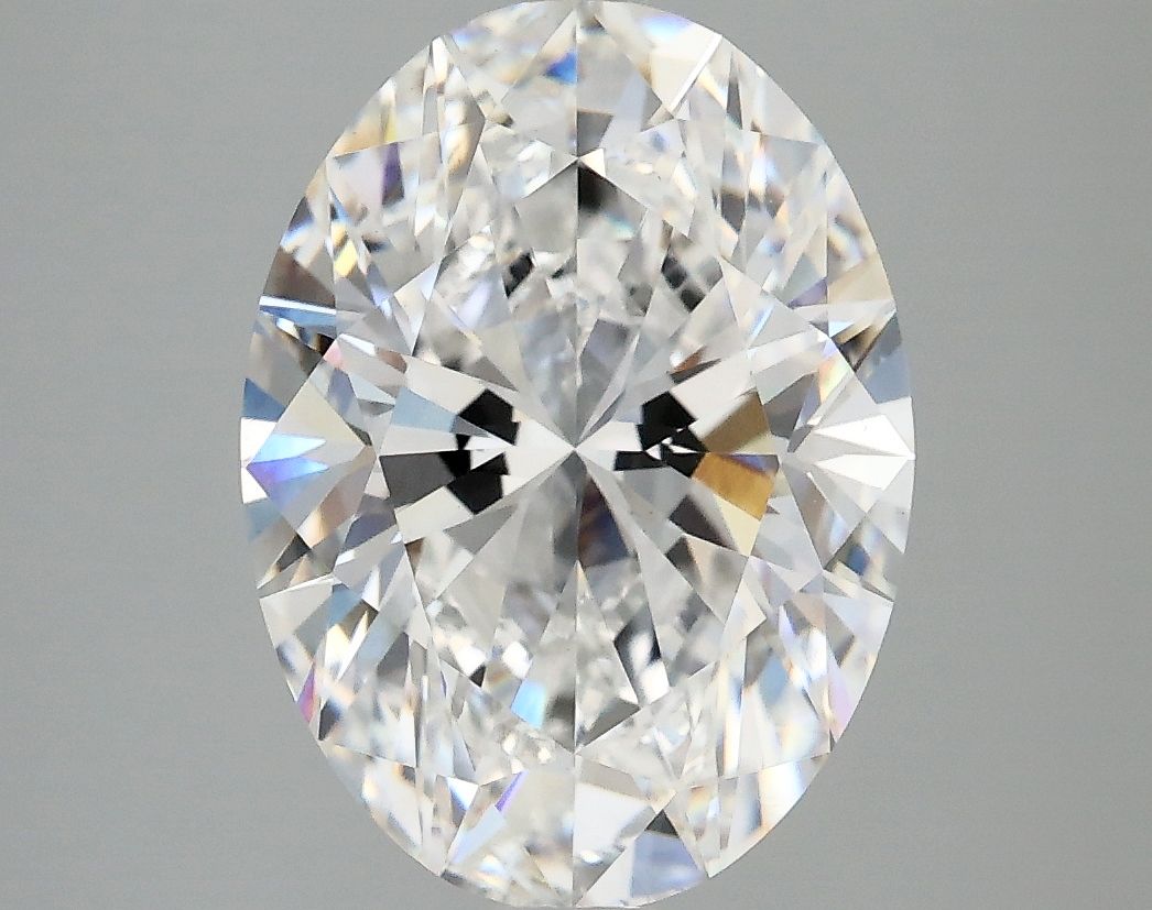 3.92 ct. oval Lab Grown Diamond front image