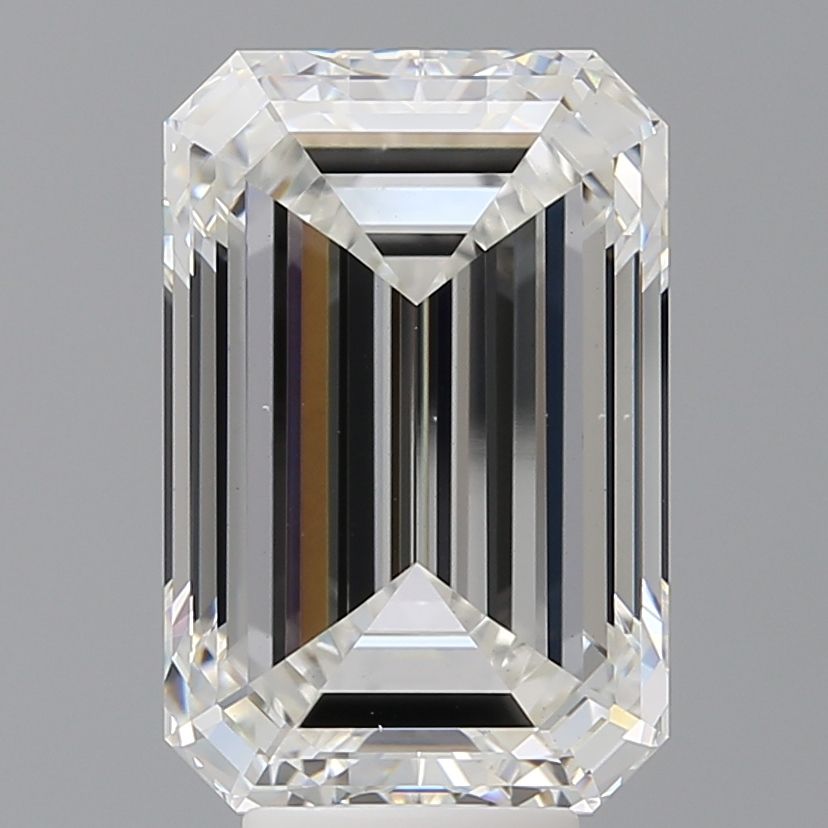 7.53 ct. emerald Lab Grown Diamond front image