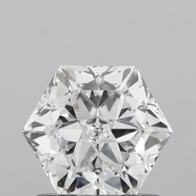 1.04 ct lab-grown Hexagonal Diamond