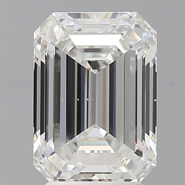 3.05 ct. emerald Lab Grown Diamond front image