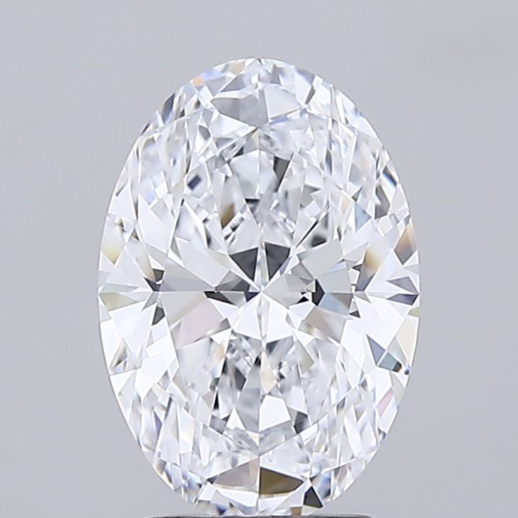 2.57 ct. oval Lab Grown Diamond front image