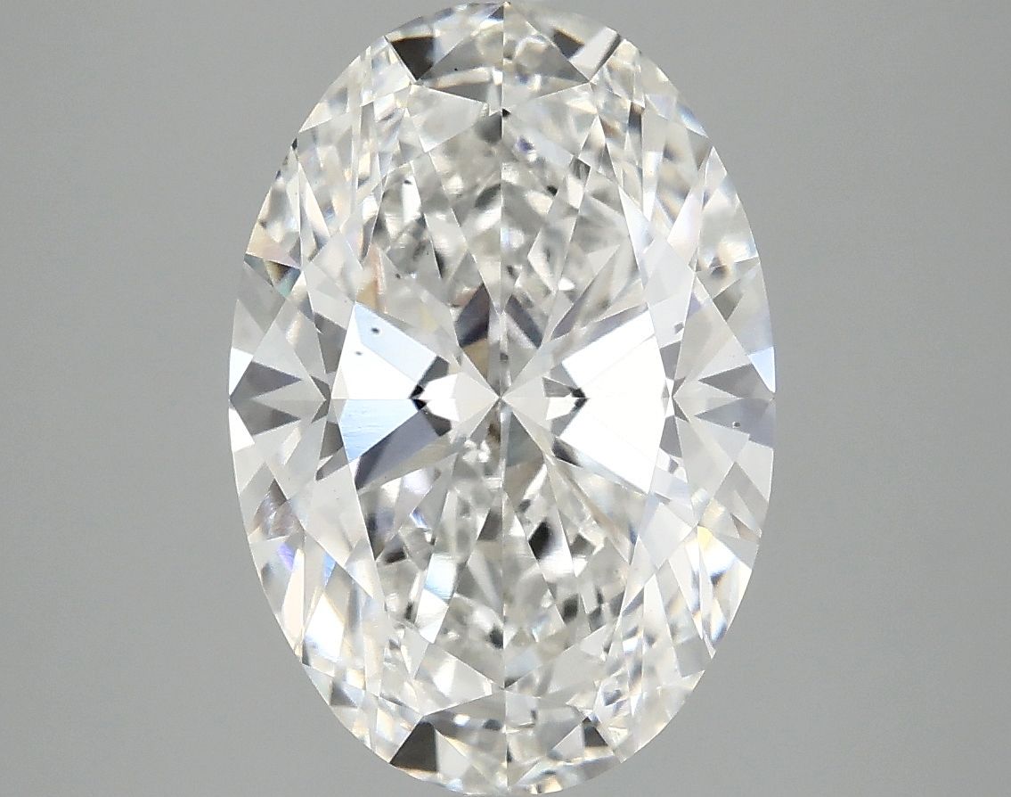 4.02 ct. oval Lab Grown Diamond front image