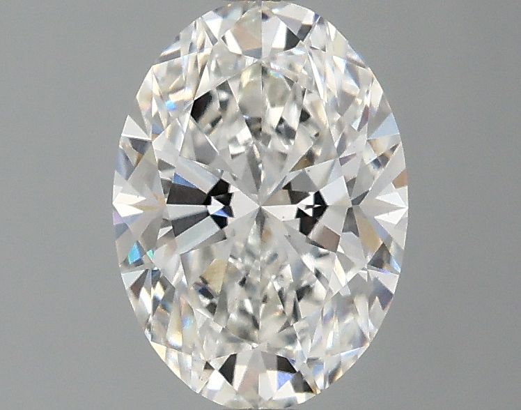 1.38 ct. oval Lab Grown Diamond front image