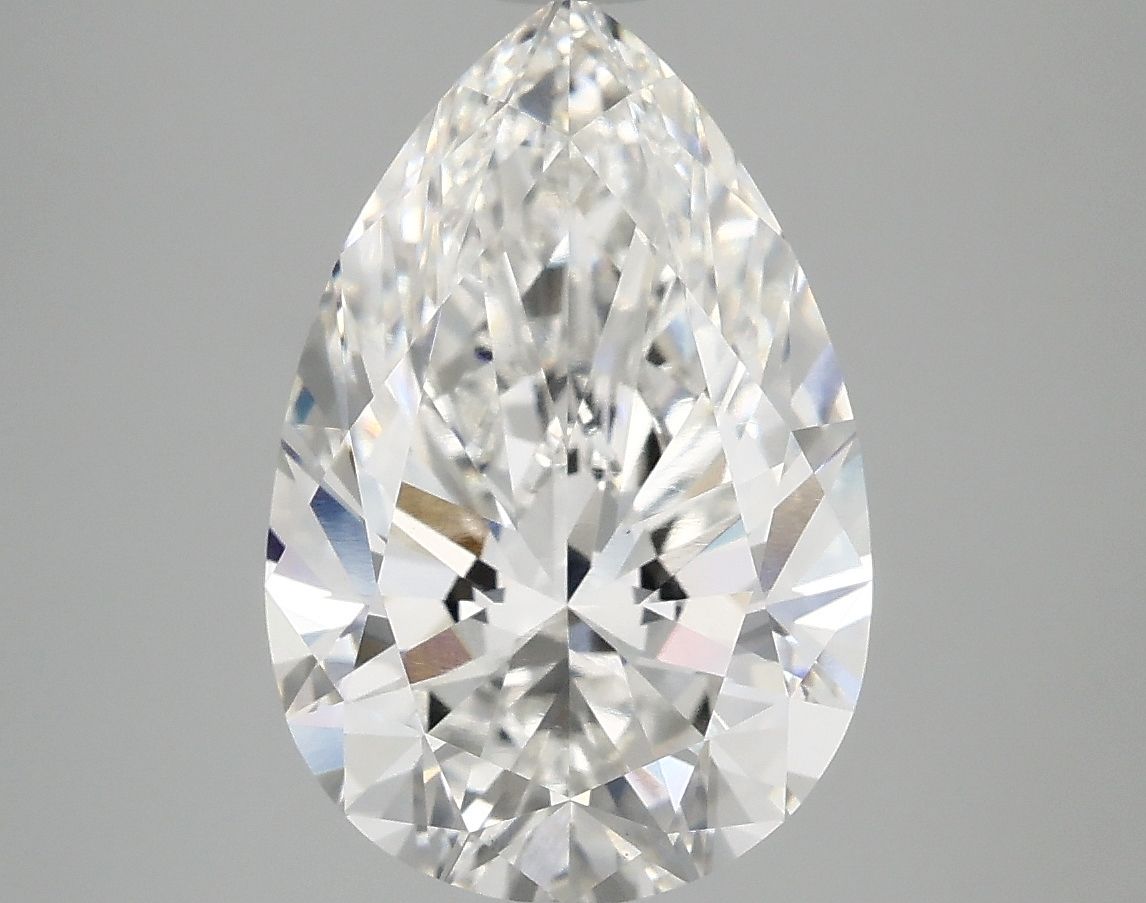 4.06 ct. pear Lab Grown Diamond front image