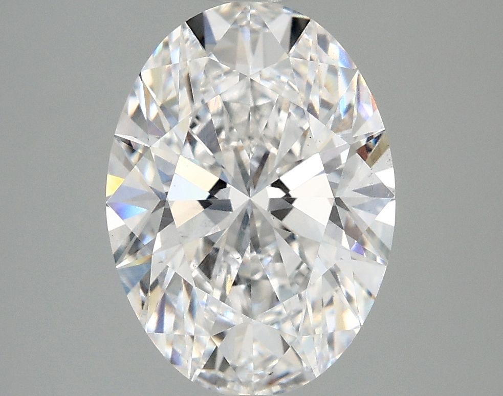 3.08 ct. oval Lab Grown Diamond front image