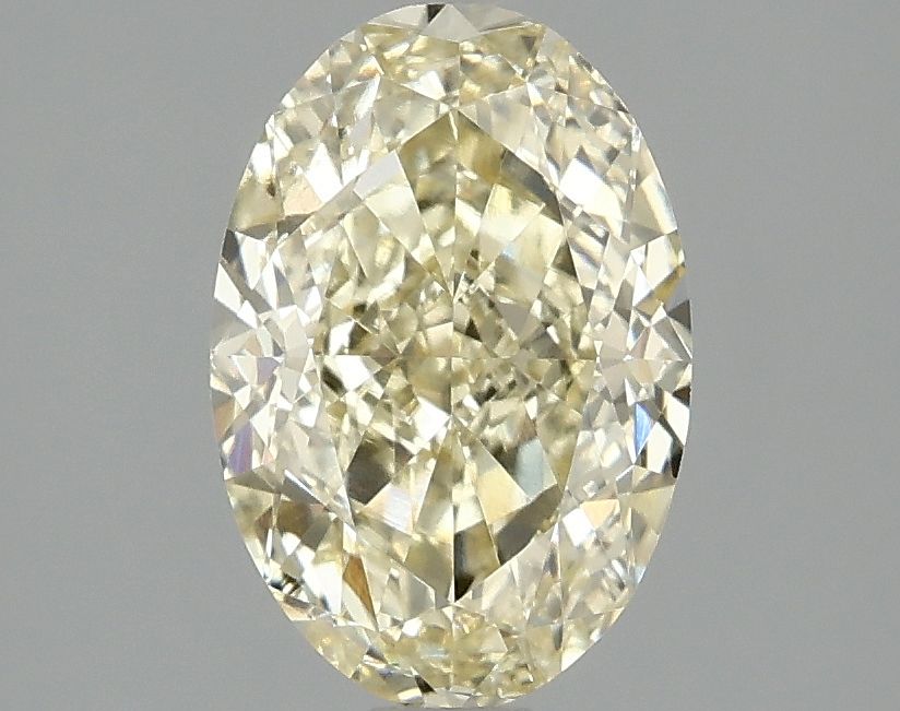 2.10 ct. oval Lab Grown Diamond front image