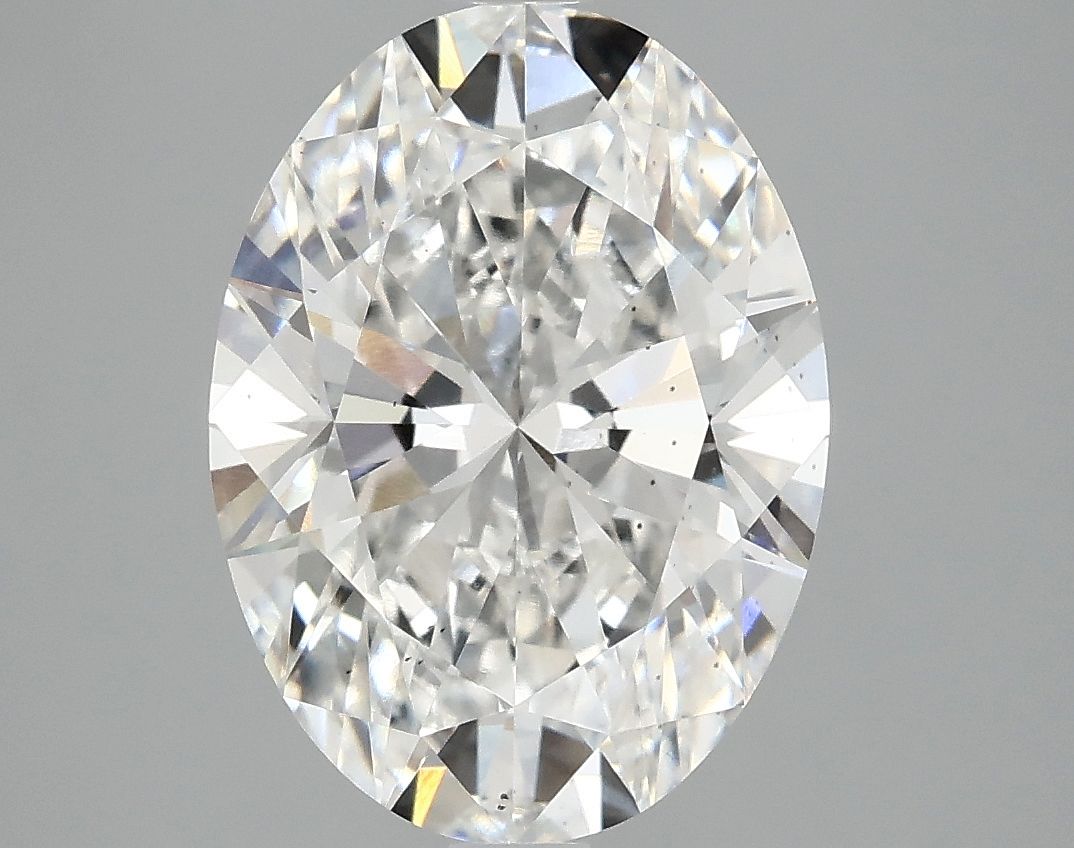 4.08 ct. oval Lab Grown Diamond front image