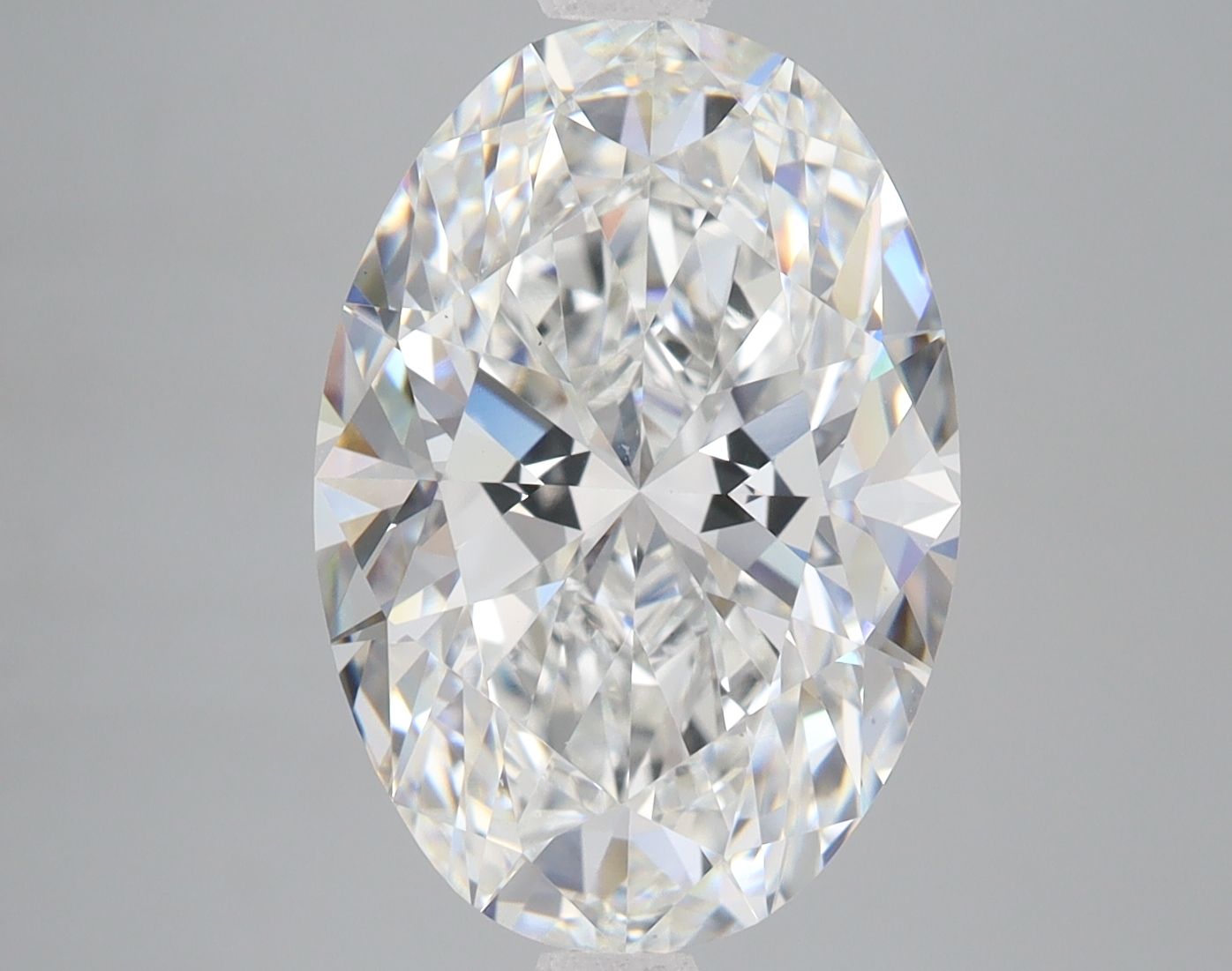 6.02 ct. oval Lab Grown Diamond front image