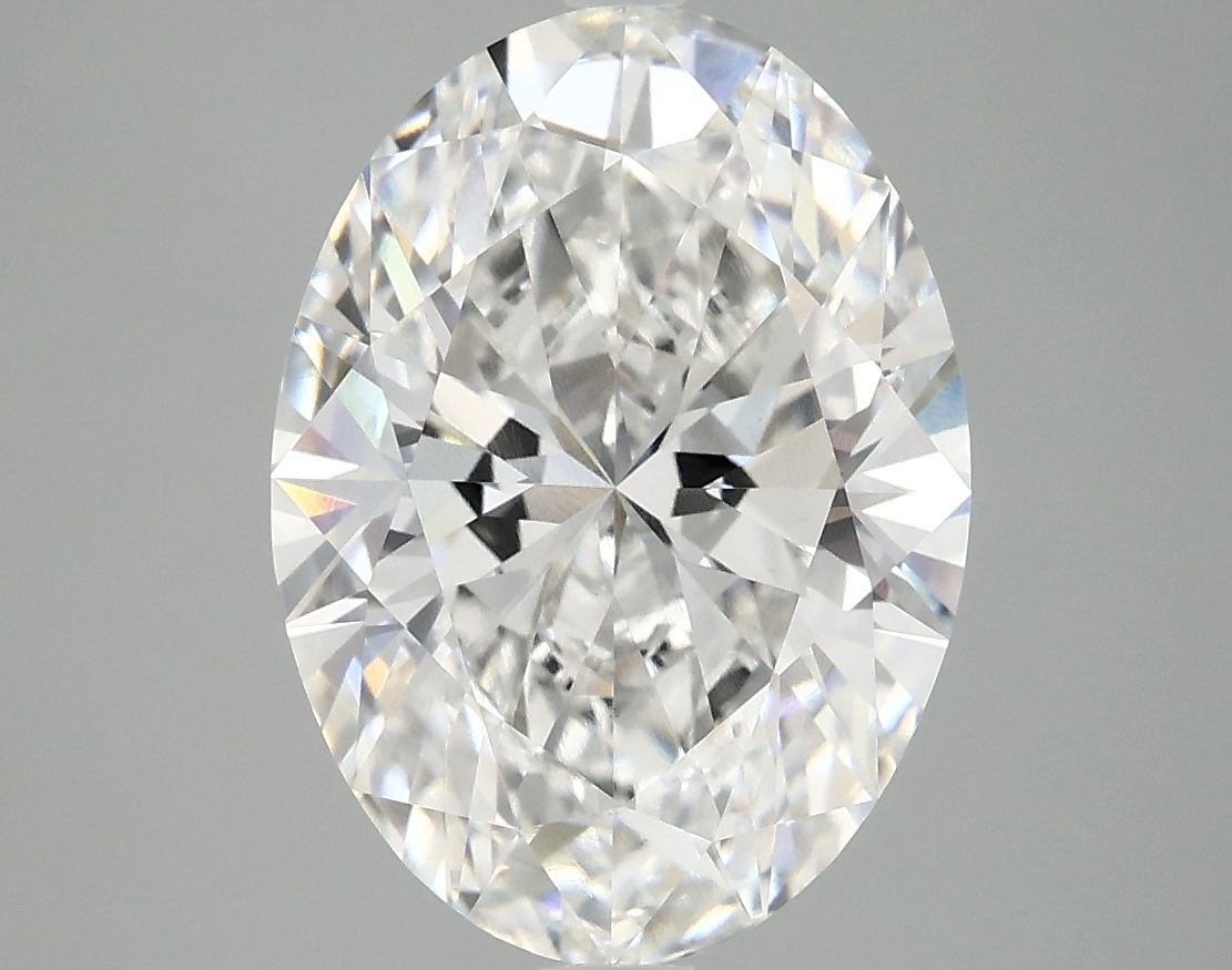 4.08 ct. oval Lab Grown Diamond front image