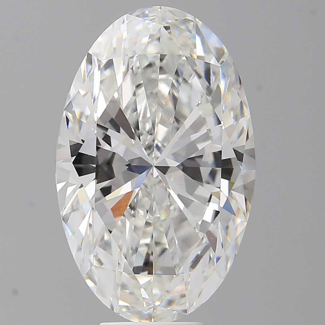 9.10 ct. oval Lab Grown Diamond front image