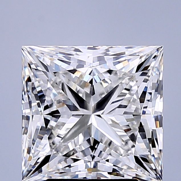 4.06 ct. princess Lab Grown Diamond front image