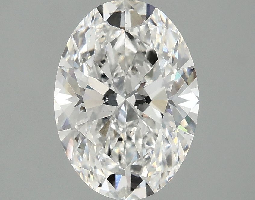 2.01 ct. oval Lab Grown Diamond front image