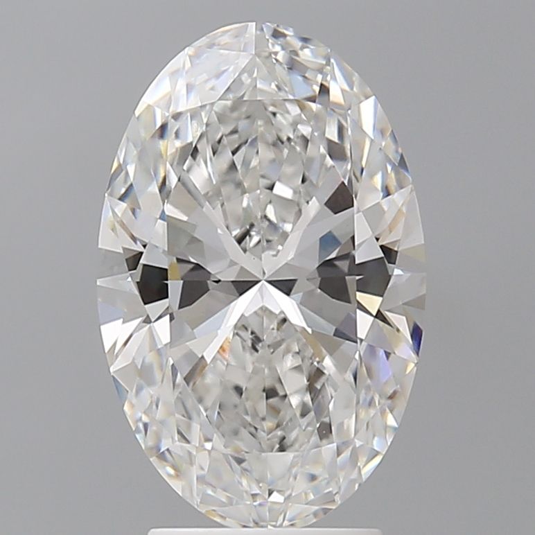 3.52 ct. oval Lab Grown Diamond front image