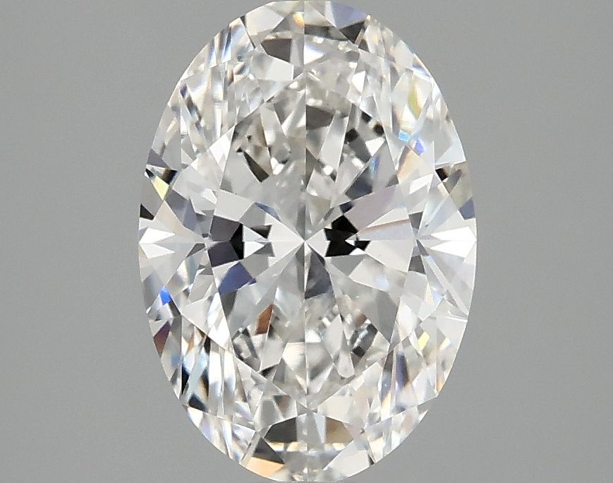 2.10 ct. oval Lab Grown Diamond front image
