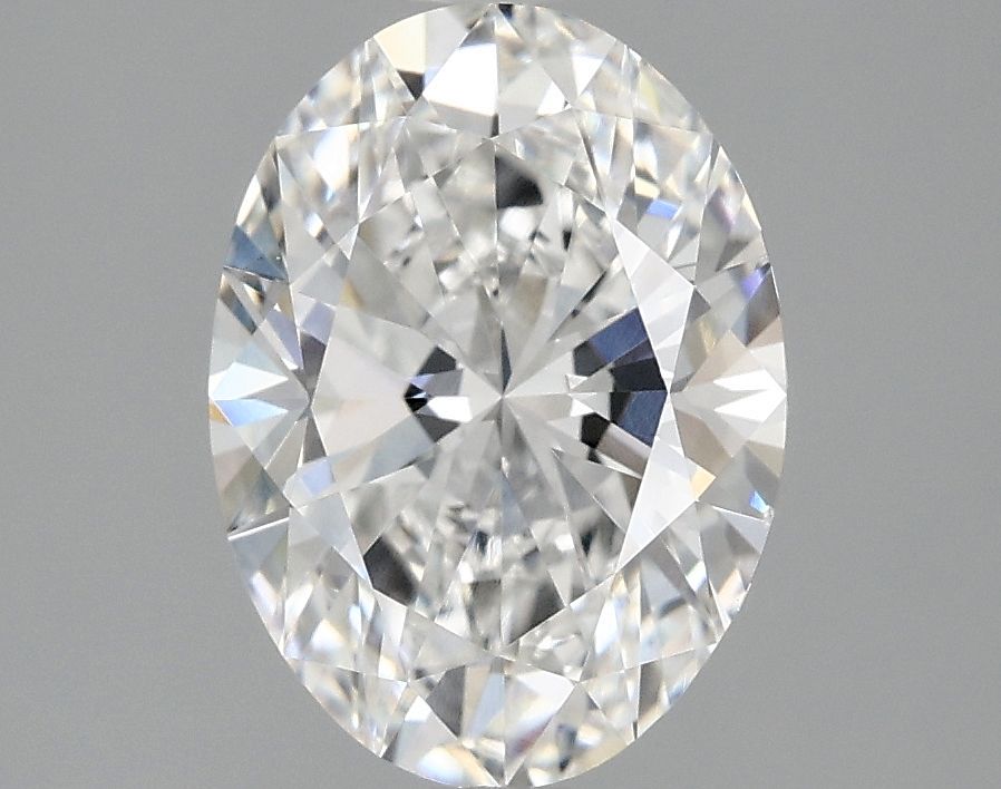 2.10 ct. oval Lab Grown Diamond front image