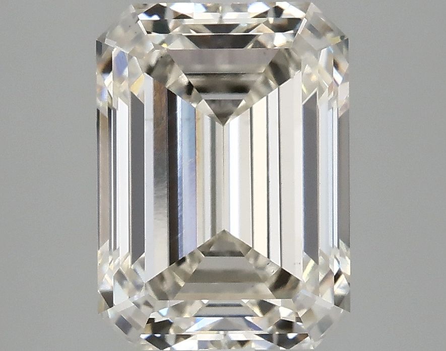 3.74 ct. emerald Lab Grown Diamond front image