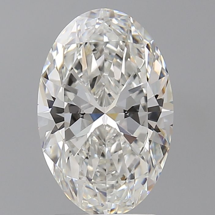 3.02 ct. oval Lab Grown Diamond front image