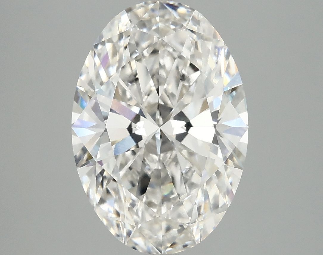 3.90 ct. oval Lab Grown Diamond front image