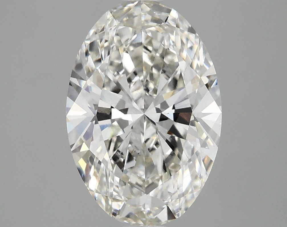 3.02 ct. oval Lab Grown Diamond front image
