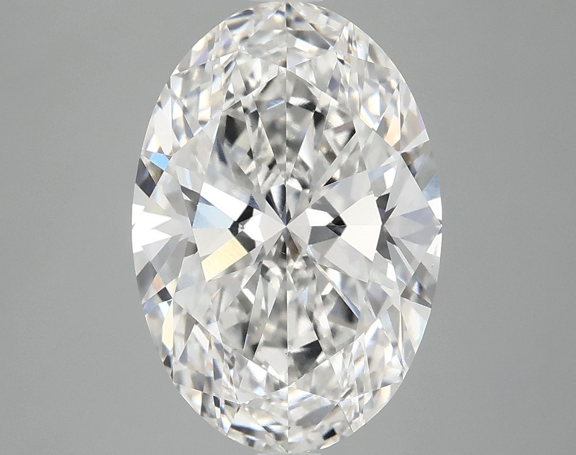 3.91 ct. oval Lab Grown Diamond front image