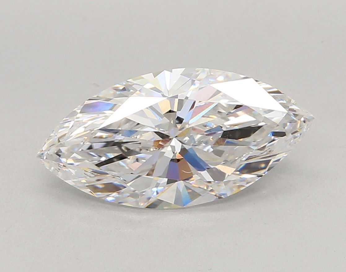 3.01 Carat Marquise Shaped Ideal Cut D-VVS2 - IGI Certified Lab Grown Diamond