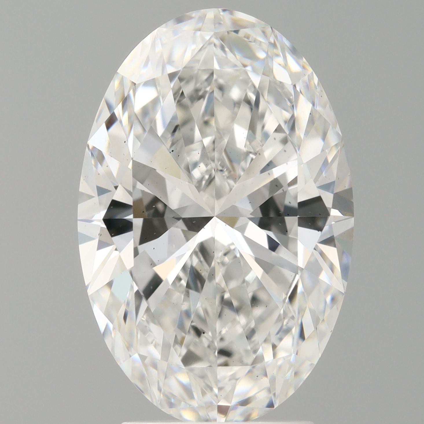 3.60 ct. oval Lab Grown Diamond front image