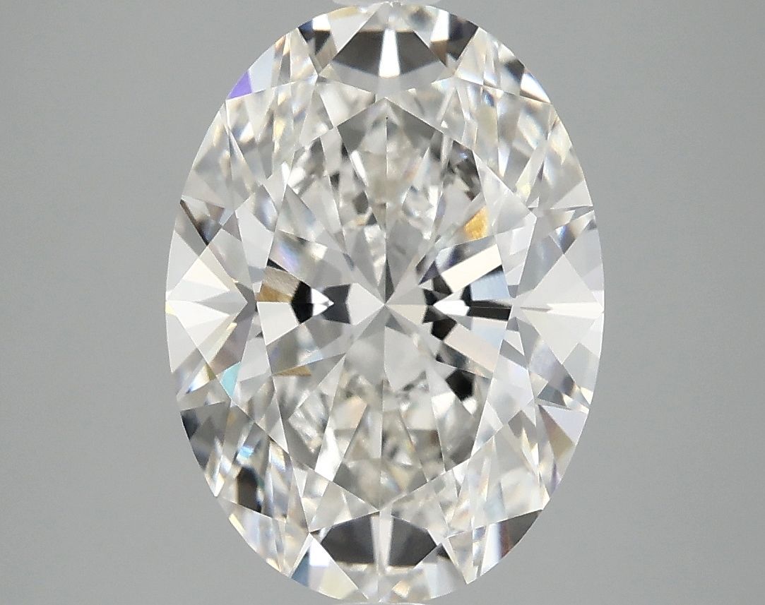 4.05 ct. oval Lab Grown Diamond front image
