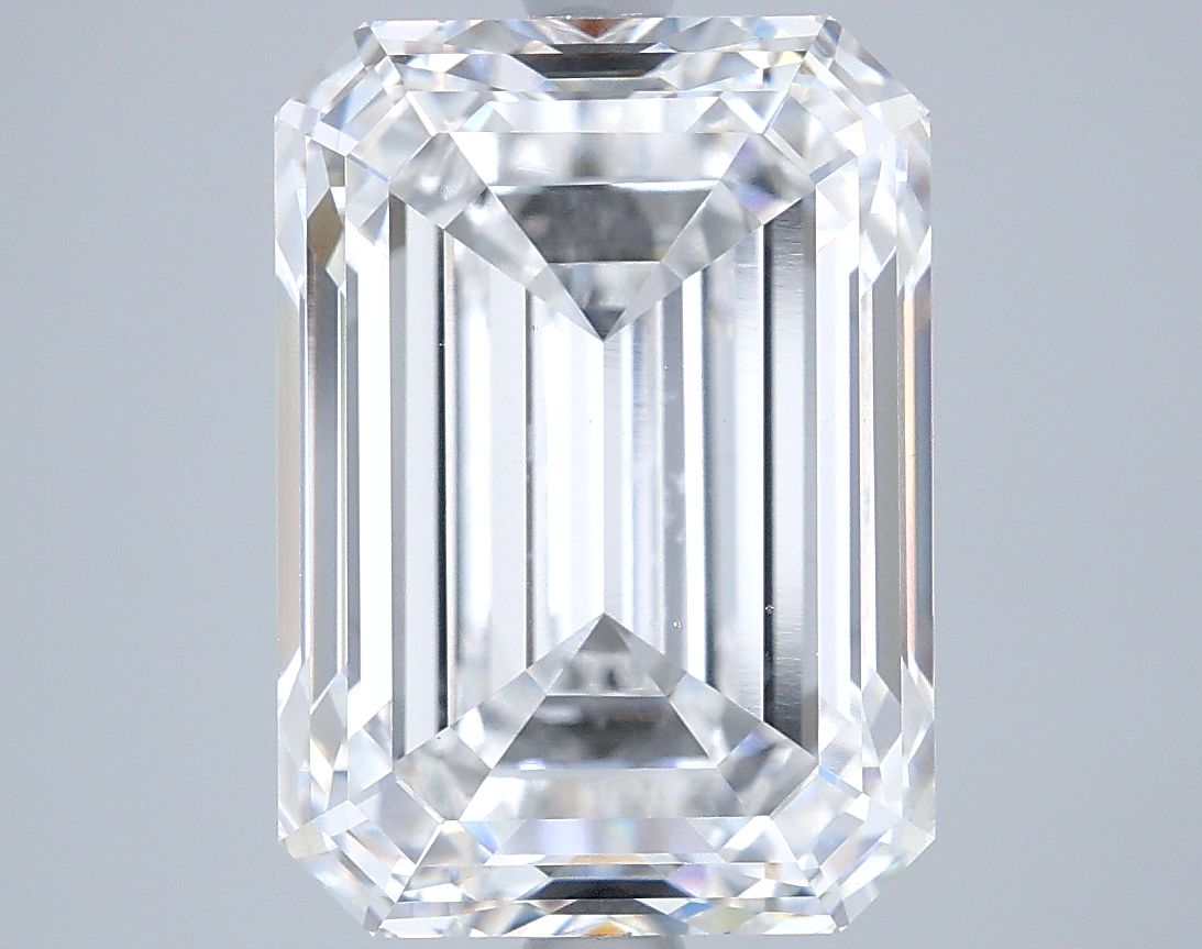 7.44 ct. emerald Lab Grown Diamond front image