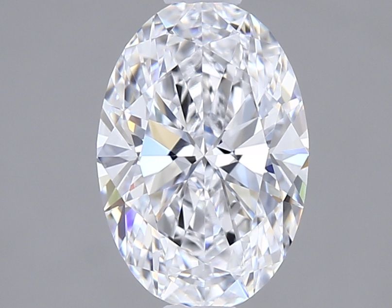 1 ct lab-grown Oval Diamond