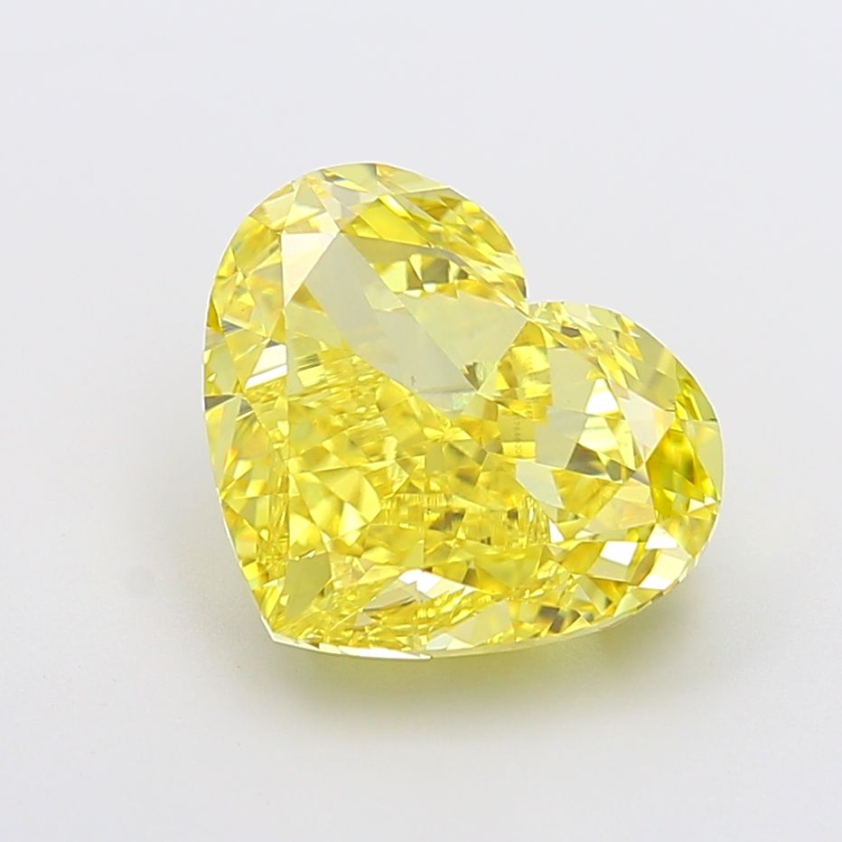 7.53 ct. heart Lab Grown Diamond front image