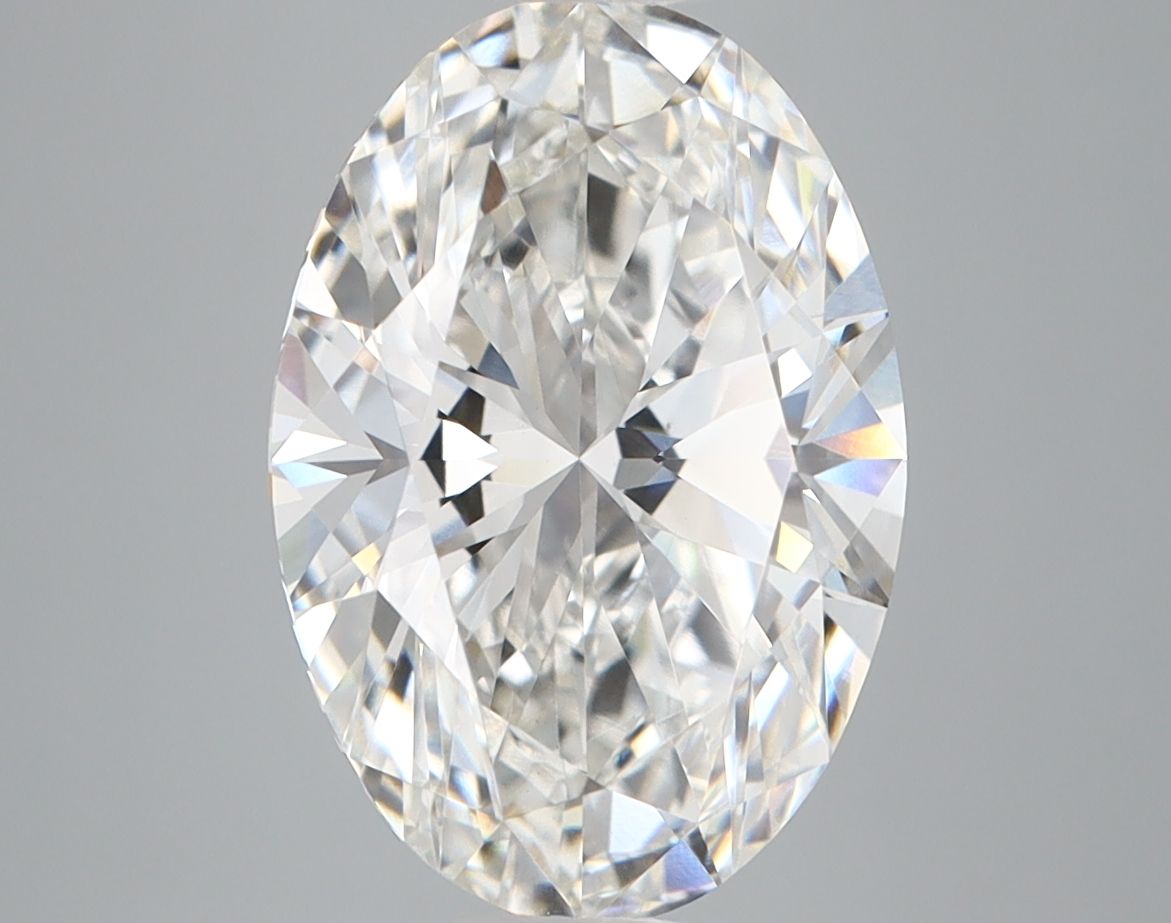 4.07 ct. oval Lab Grown Diamond front image