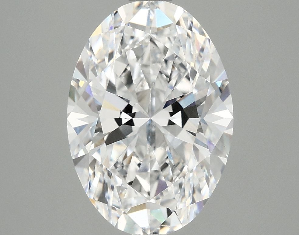 3.06 ct. oval Lab Grown Diamond front image