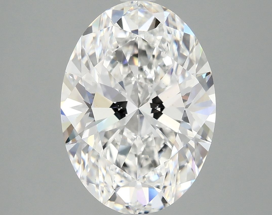 4.10 ct. oval Lab Grown Diamond front image