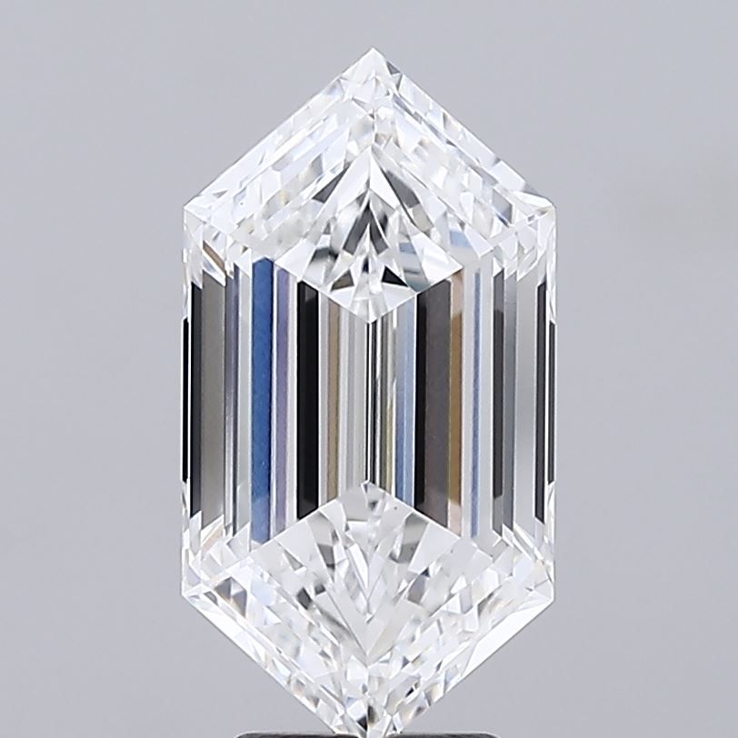 4.23 ct lab-grown Hexagonal Diamond