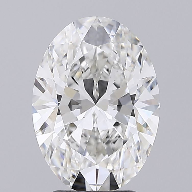 3.08 ct. oval Lab Grown Diamond front image