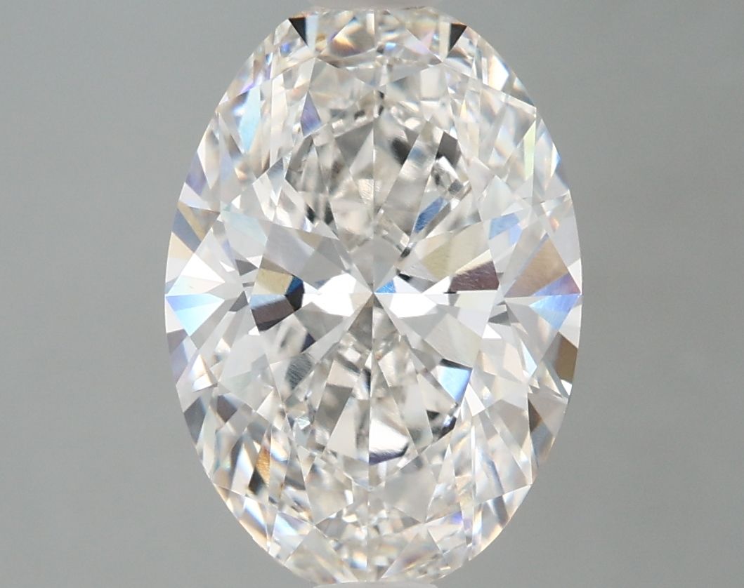 3.94 ct. oval Lab Grown Diamond front image