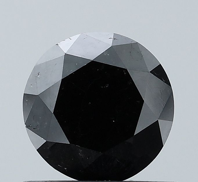 0.9 Carat Round Diamond Black VS2