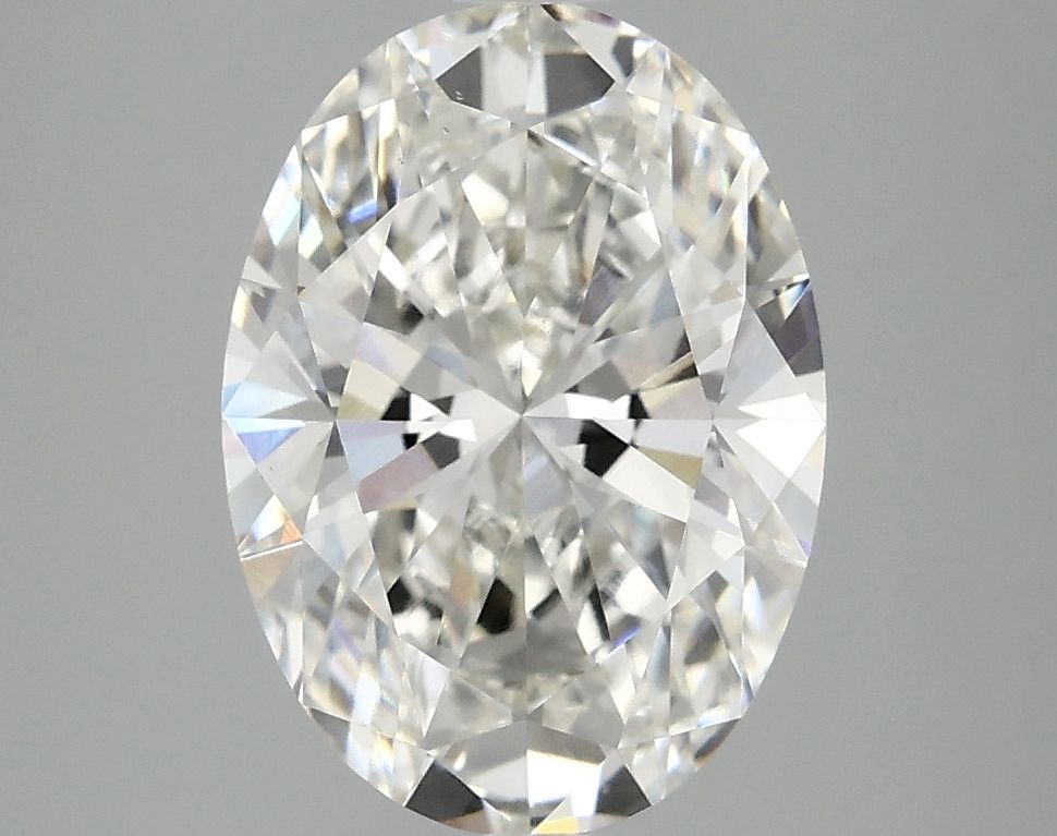 3.03 ct. oval Lab Grown Diamond front image