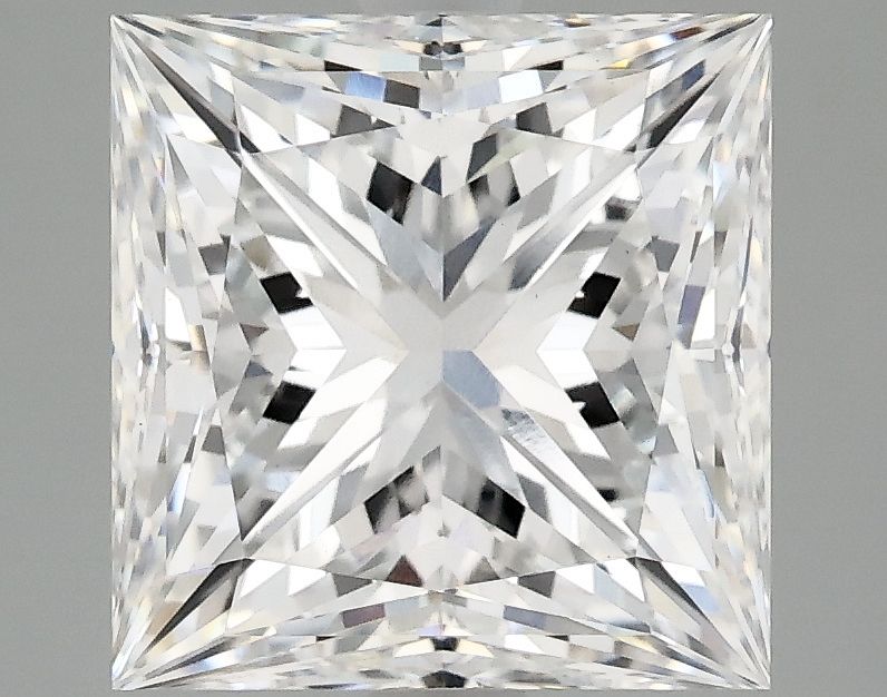 3.97 ct. princess Lab Grown Diamond front image