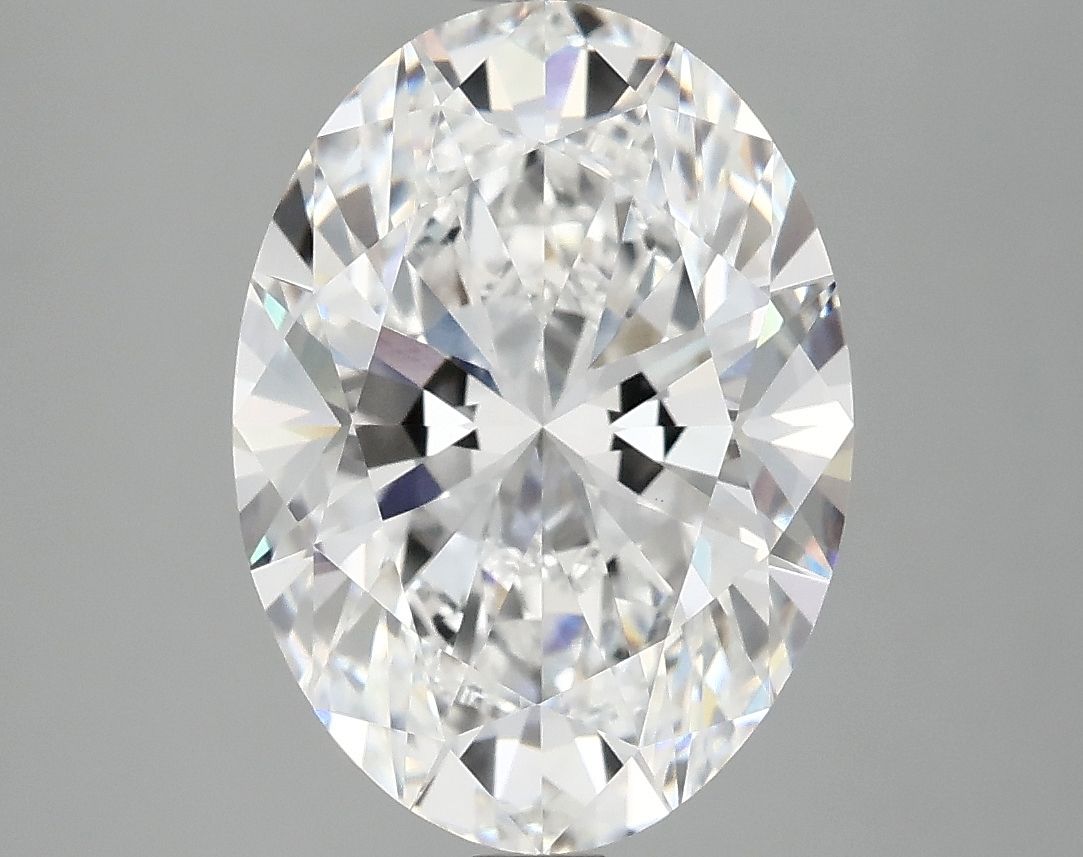 4.10 ct. oval Lab Grown Diamond front image