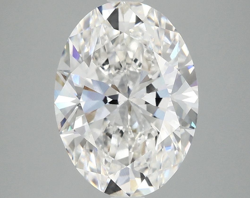 4.10 ct. oval Lab Grown Diamond front image