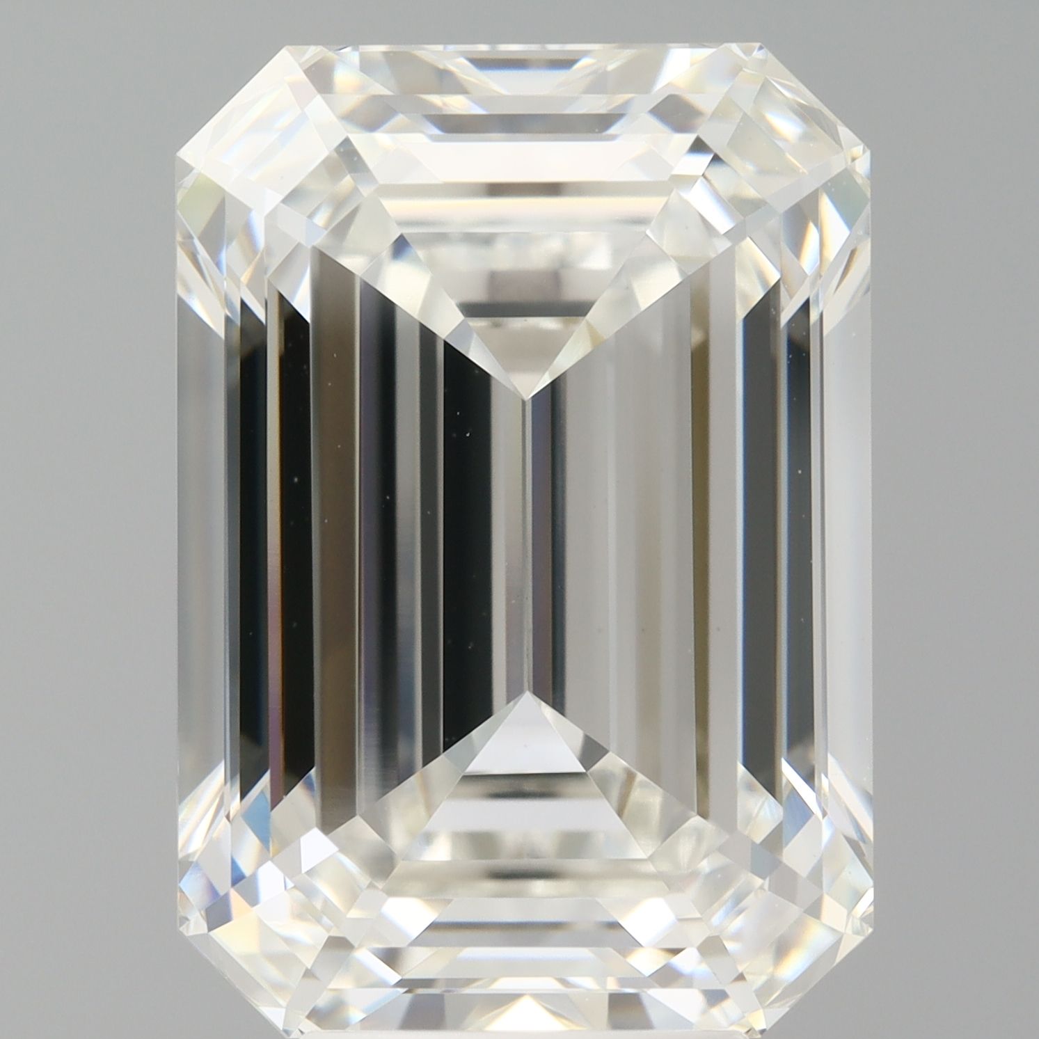 7.10 ct. emerald Lab Grown Diamond front image