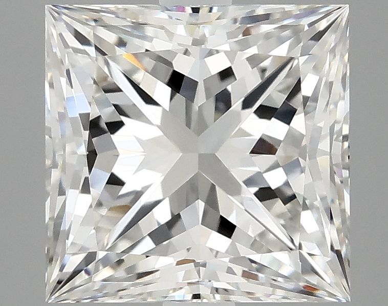 4.10 ct. princess Lab Grown Diamond front image