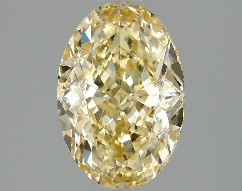2.07 ct. oval Lab Grown Diamond front image