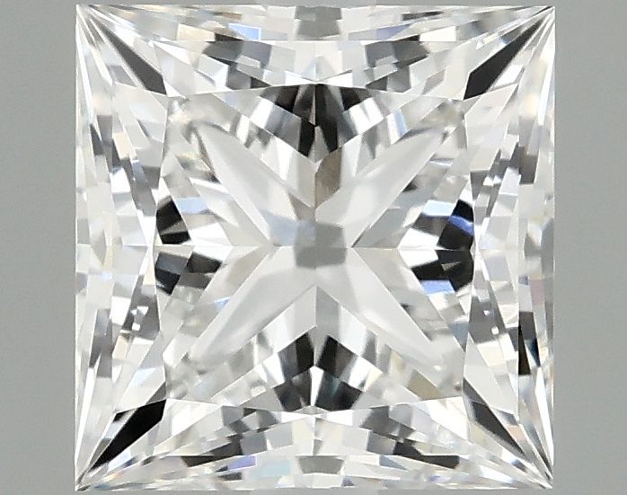 2.10 ct. princess Lab Grown Diamond front image