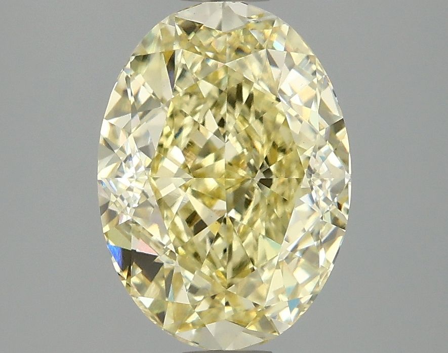3.02 ct. oval Lab Grown Diamond front image