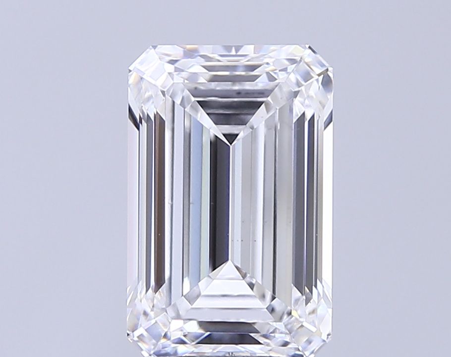 3.02 ct. emerald Lab Grown Diamond front image