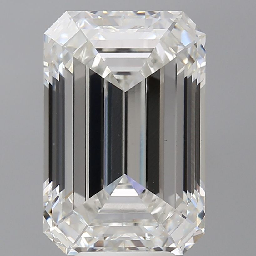 7.59 ct. emerald Lab Grown Diamond front image
