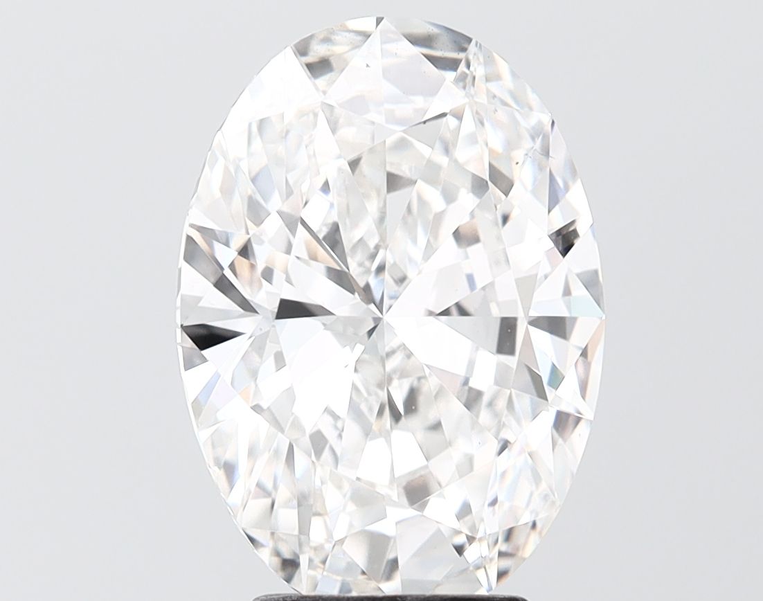 4.04 ct. oval Lab Grown Diamond front image