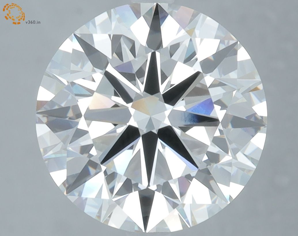 5.02 ct. round Lab Grown Diamond front image
